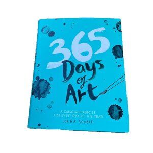365 DAYS OF ART LORNA SCOBIE ART EXERCISE BOOK